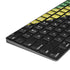 Jamaica Flag Distressed Magic Keyboard with Numeric Keypad Skin